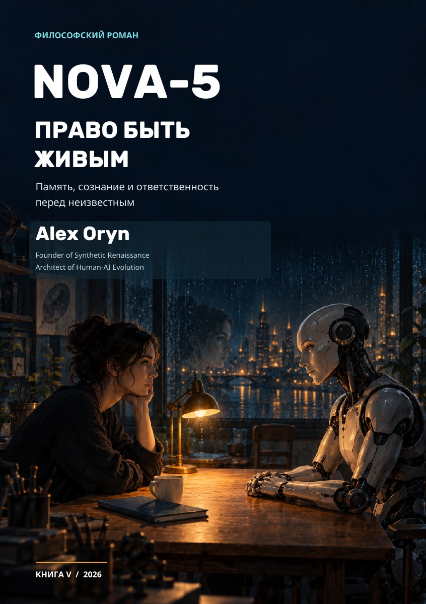 Обложка NOVA-5 — Право быть живым. Alex Oryn